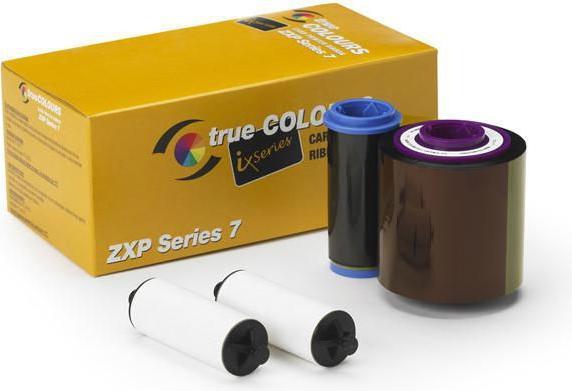 Zebra Zxp7 Monochroom Lint Zwart (Zwart)
