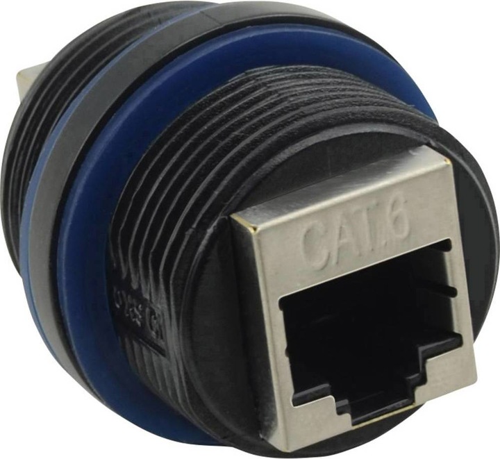 Produktbild Renkforce IP68 CAT6 Netzwerkkupplung RJ45 (Netzwerk Kupplung)