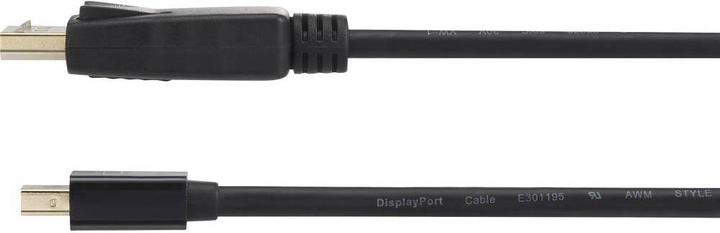 Image du produit Renkforce Câble de connexion Mini-DisplayPort vers DisplayPort 1.5 m (1.50 m, DisplayPort, 1.2)