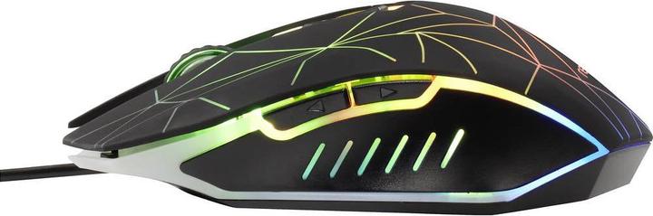 Produktbild Renkforce Ergonomische kabelgebundene USB-Gaming-Maus (Kabelgebunden)