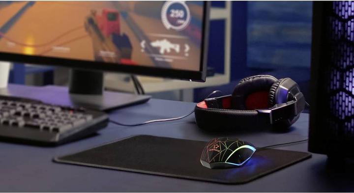 Produktbild Renkforce Ergonomische kabelgebundene USB-Gaming-Maus (Kabelgebunden)