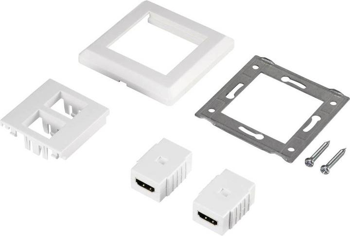 Actual product image Renkforce RF-4724258 HDMI adapter (2x HDMI socket (HDMI)
