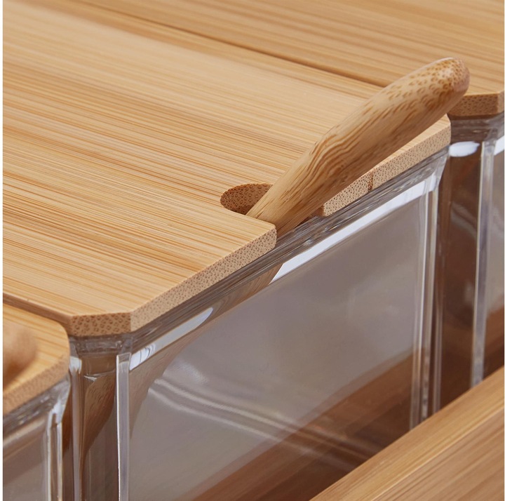 Actual product image Relaxdays Spice container set