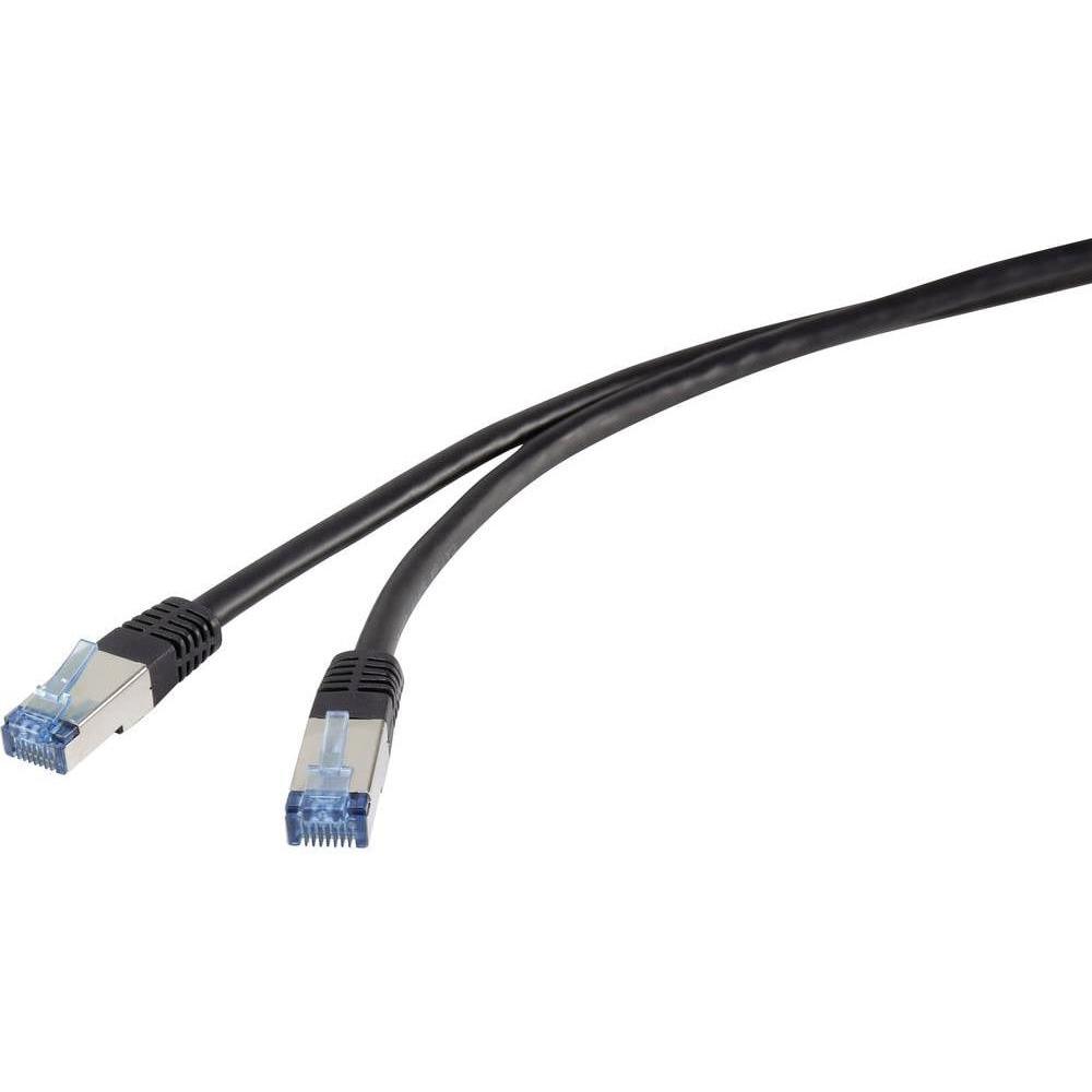 Renkforce Netzwerkkabel, Patchkabel (S/FTP, CAT6a, 3 m), Netzwerkkabel