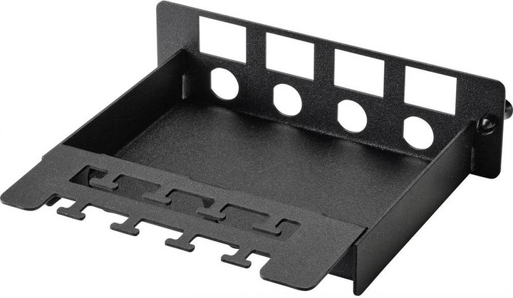 Produktbild Renkforce 4-Port-BNC-Koaxial- und 4-Port-RJ45-Kassettenmodul