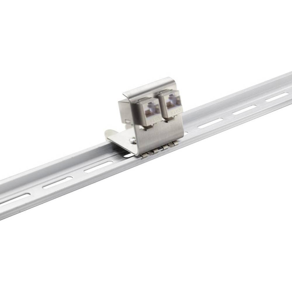 Thumbnail - Renkforce 2 Port RJ45 Keystone Modul für Hutschiene (Keystone Modulhalter), Netzwerk Zubehör