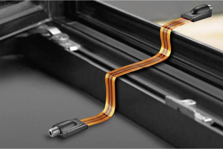 Actual product image Renkforce SAT ribbon cable 0.3 m (Antenna cable)