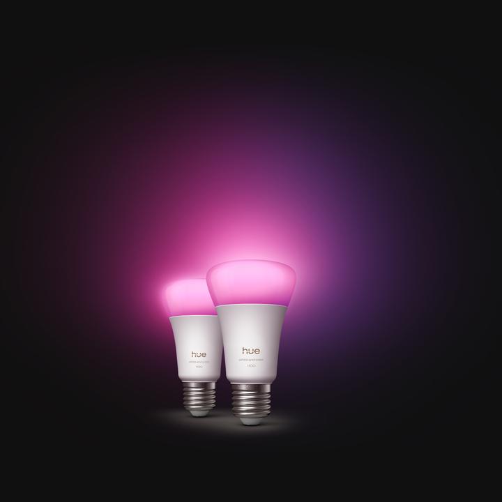 Image du produit Philips Hue A60 - A60 pre - 1100 - 2-pak (E27, 1100 lm, 2 x, D)