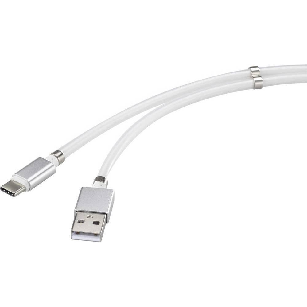 Thumbnail - Renkforce USB 2 Anschlusskabel (1 m, USB 2.0), USB Kabel