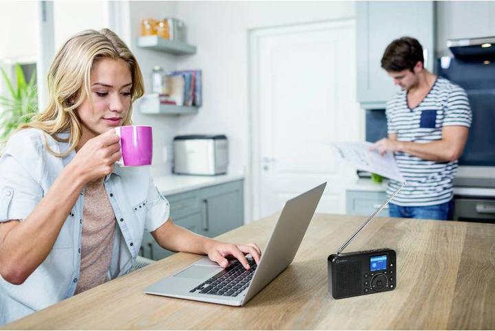 Actual product image Renkforce RF-IR-200 (DAB+, Web radio, VHF, Bluetooth)
