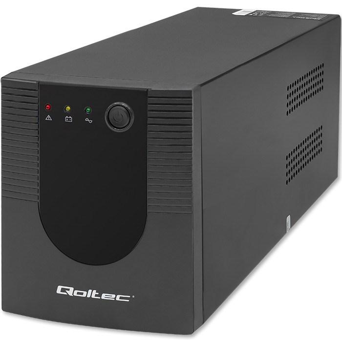 Qoltec Zasilacz awaryjny UPS Monolith 1200VA 720W (1200 VA, 720 W, Line-Interaktiv USV), USV