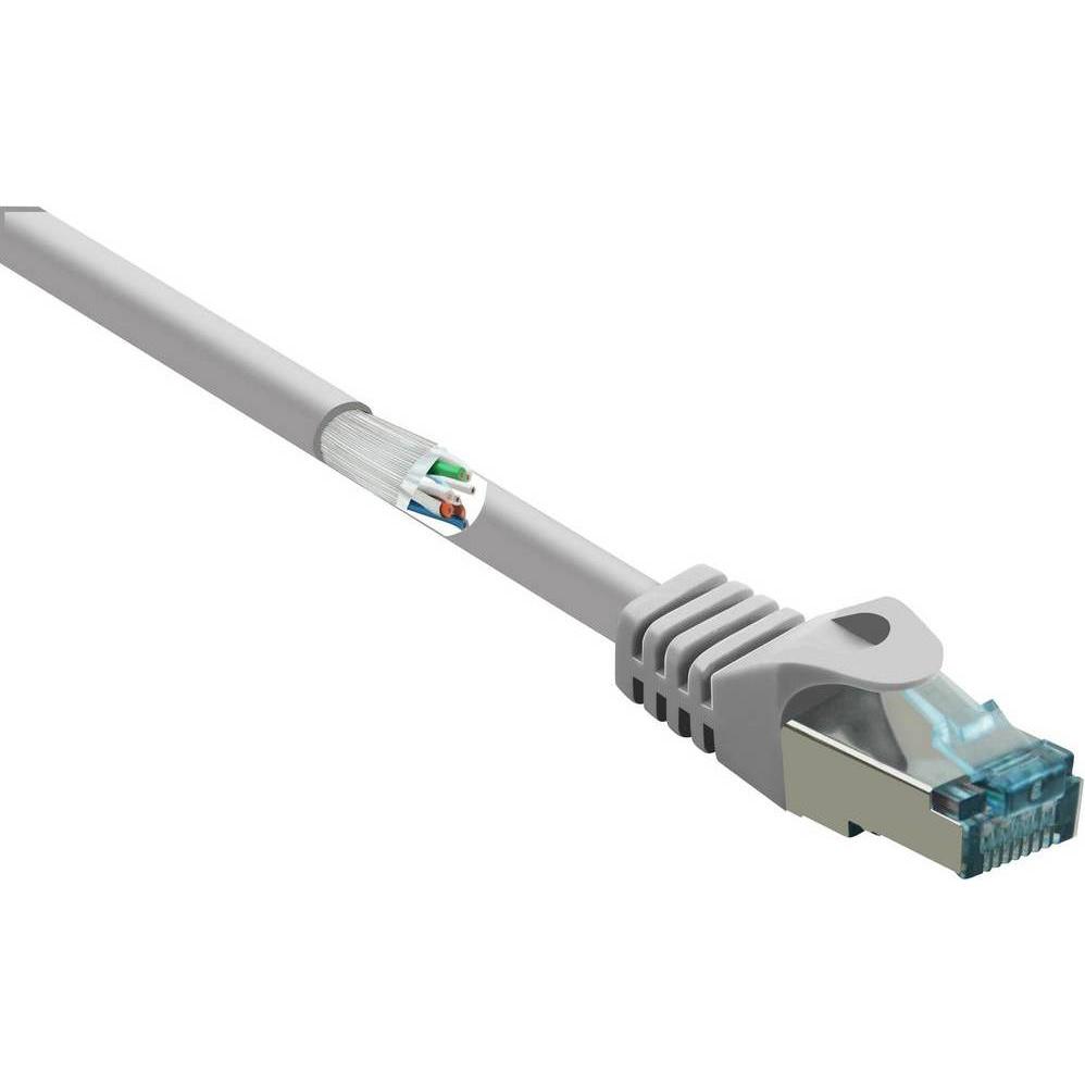Renkforce CAT6A S/FTP Netzwerkkabel 15 m (S/FTP, CAT6a, 15 m), Netzwerkkabel