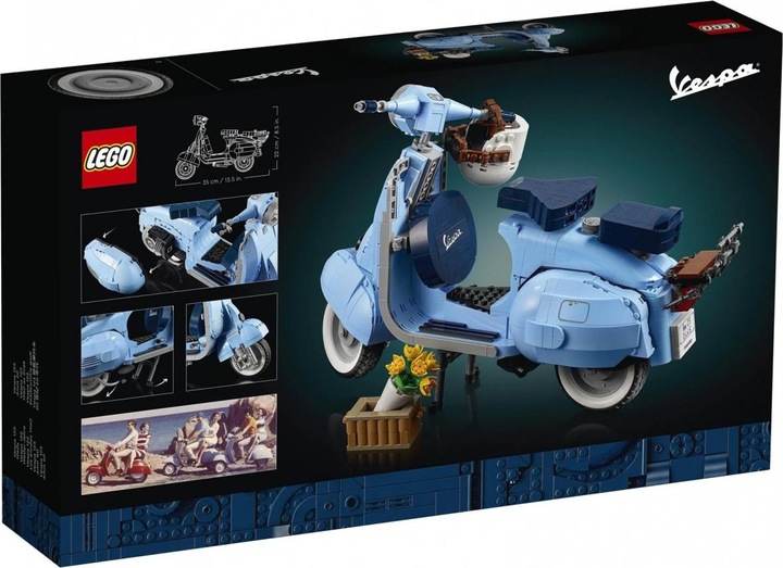 Actual product image LEGO Vespa 125 (10298, LEGO Icons, LEGO Rare Sets)
