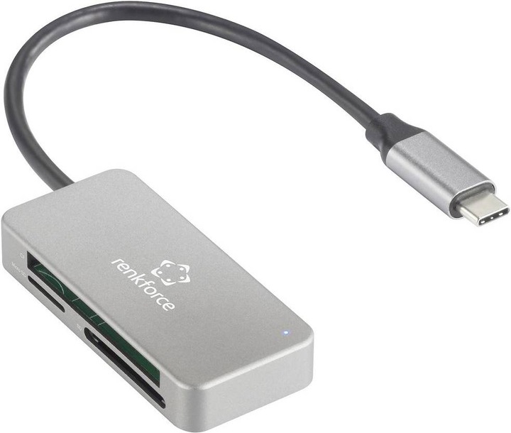 Image du produit Renkforce Lecteur de carte mémoire externe USB 3.2 Gen1 (USB 3.0) USB-C (USB-C)