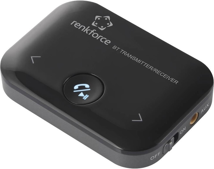 Renkforce Bluetooth audio transmitter and receiver with battery and microphone (Transmitter & Receiver)