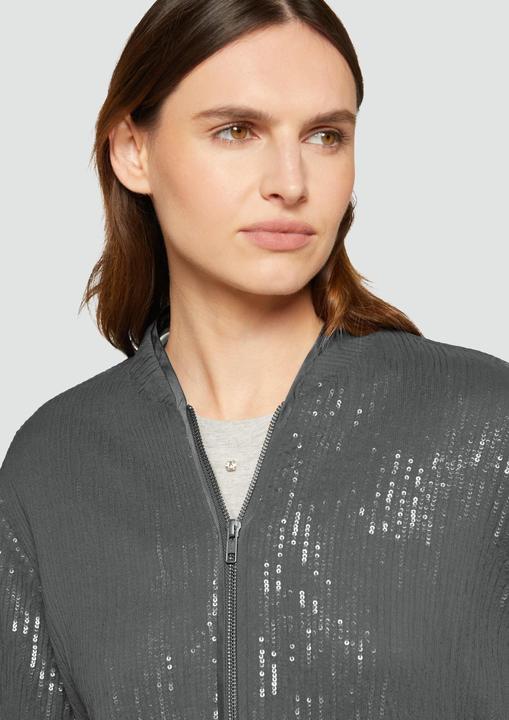 Immagine prodotto S.Oliver Indoor-Blazer Blouson mit Pailletten (48)
