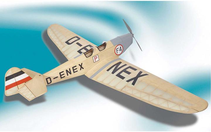 Actual product image Krick Klemm L 25-D E Cnc Laser Wood Kit (Scale Helicopter)