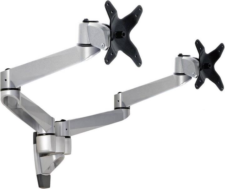 Produktbild SpeaKa Professional Flex 2fach Monitorhalter, Tisc (Tisch, 27", 9 kg)
