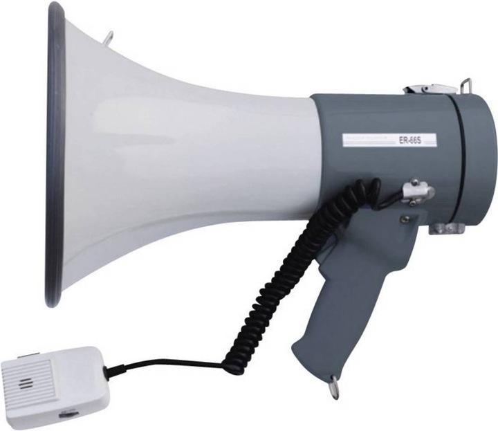 Image du produit SpeaKa Professional ER-66S Mégaphone avec microphone à main (Porte-voix)