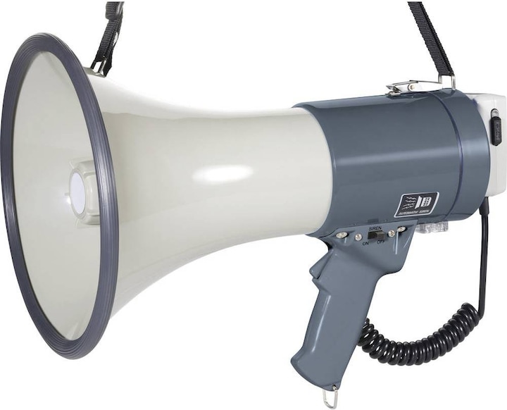 Image du produit SpeaKa Professional ER-66S Mégaphone avec microphone à main (Porte-voix)