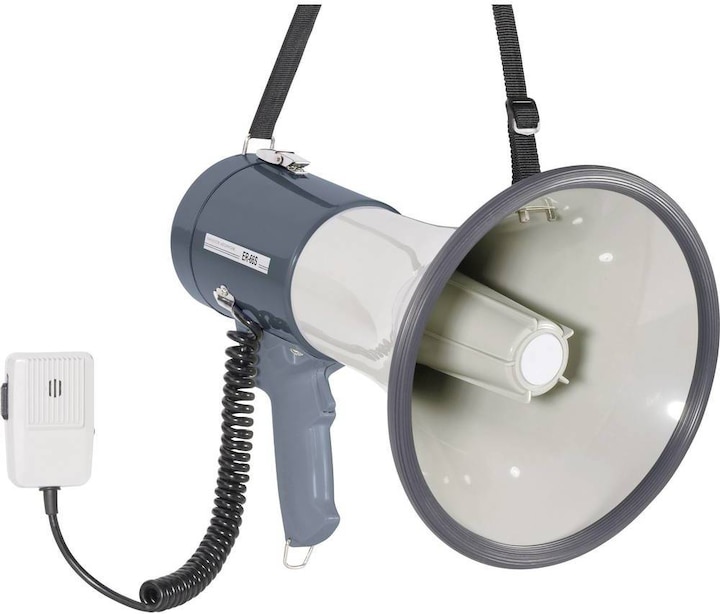 Image du produit SpeaKa Professional ER-66S Mégaphone avec microphone à main (Porte-voix)