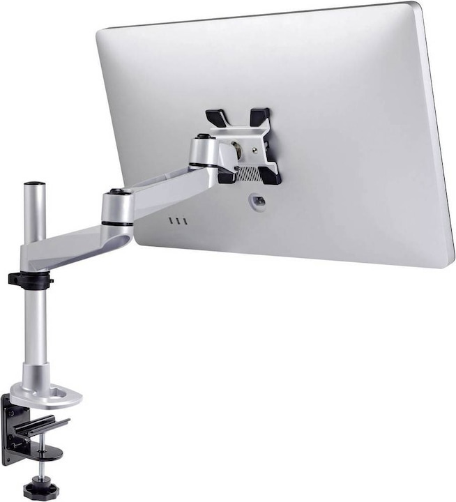 Produktbild SpeaKa Professional SuperSwivel Apple Monitorhalter, Tischmontage mit Grommet- und C-Klemme (Tisch, 30")