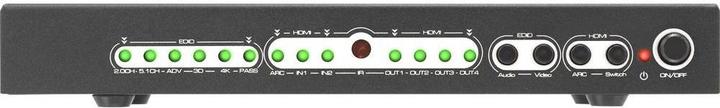 Actual product image SpeaKa Professional 2x4 HDMI splitter