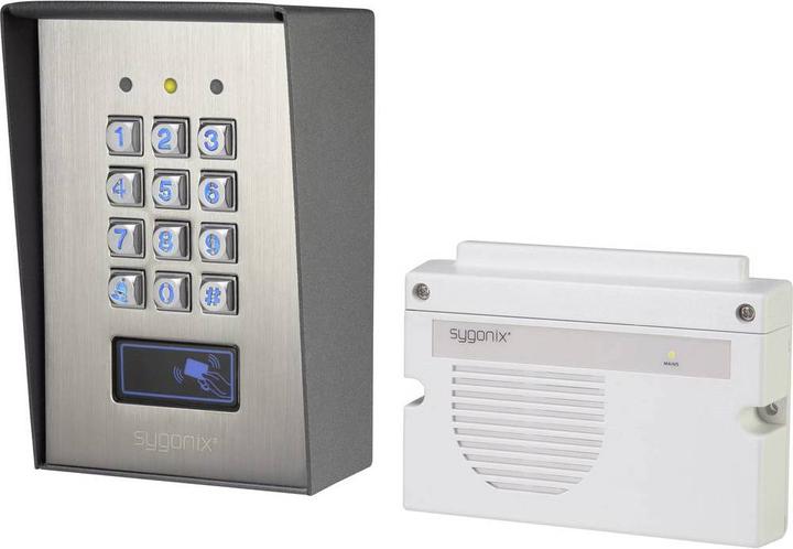 Actual product image Sygonix 1582020 Code lock surface (Electronic numerical code, Key card)