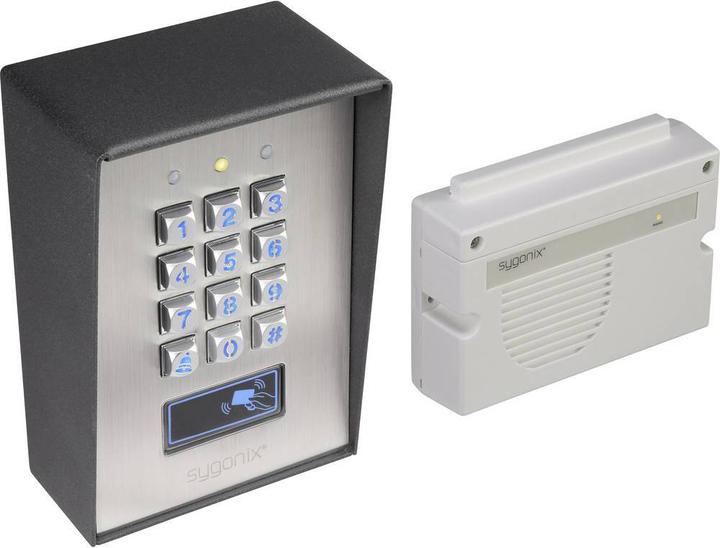 Actual product image Sygonix 1582020 Code lock surface (Electronic numerical code, Key card)