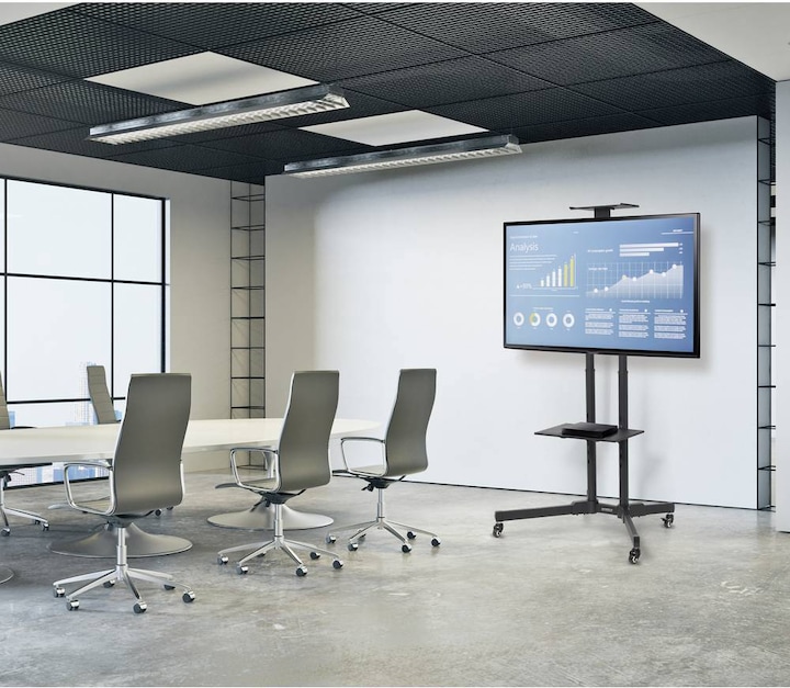 Produktbild SpeaKa Professional TV-Rollwagen 94 - 117.8 (37 - 70) Base-Line (Universal, 70", 50 kg)