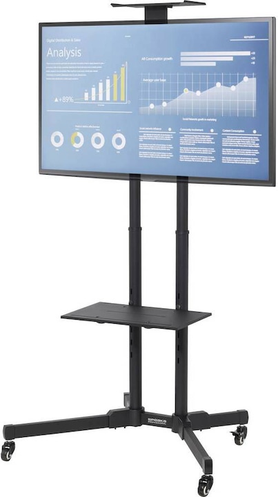 Produktbild SpeaKa Professional TV-Rollwagen 94 - 117.8 (37 - 70) Base-Line (Universal, 70", 50 kg)