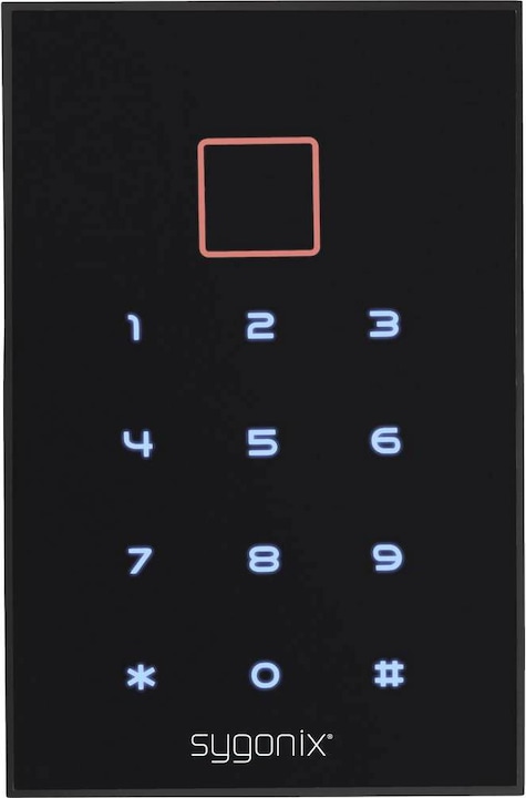Produktbild Sygonix Touch-Codeschloss mit Kartenleser (Elektronische Zahlenkombination)