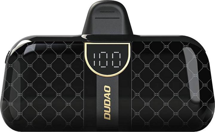 Image du produit Dudao Mini banque d'alimentation K20SL en forme de sac Lightning 5000mAh - noir (5000 mAh)