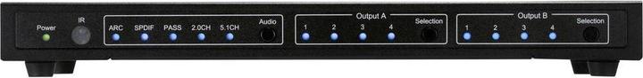 Image du produit SpeaKa Professional Extracteur audio 4x2 HDMIwitch