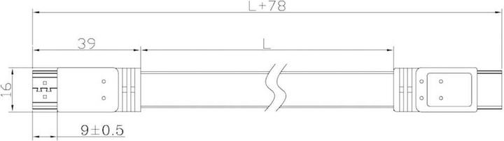 Image du produit SpeaKa Professional Câble plat HDMI haute vitesse avec Ethernet 2 m (2 m)