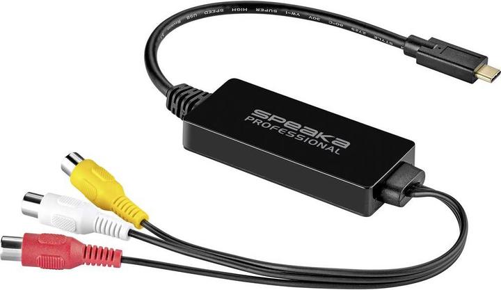 Actual product image SpeaKa Professional AV Converter (Jack adapter)