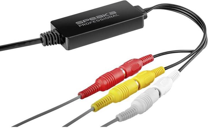 Actual product image SpeaKa Professional AV Converter (Jack adapter)