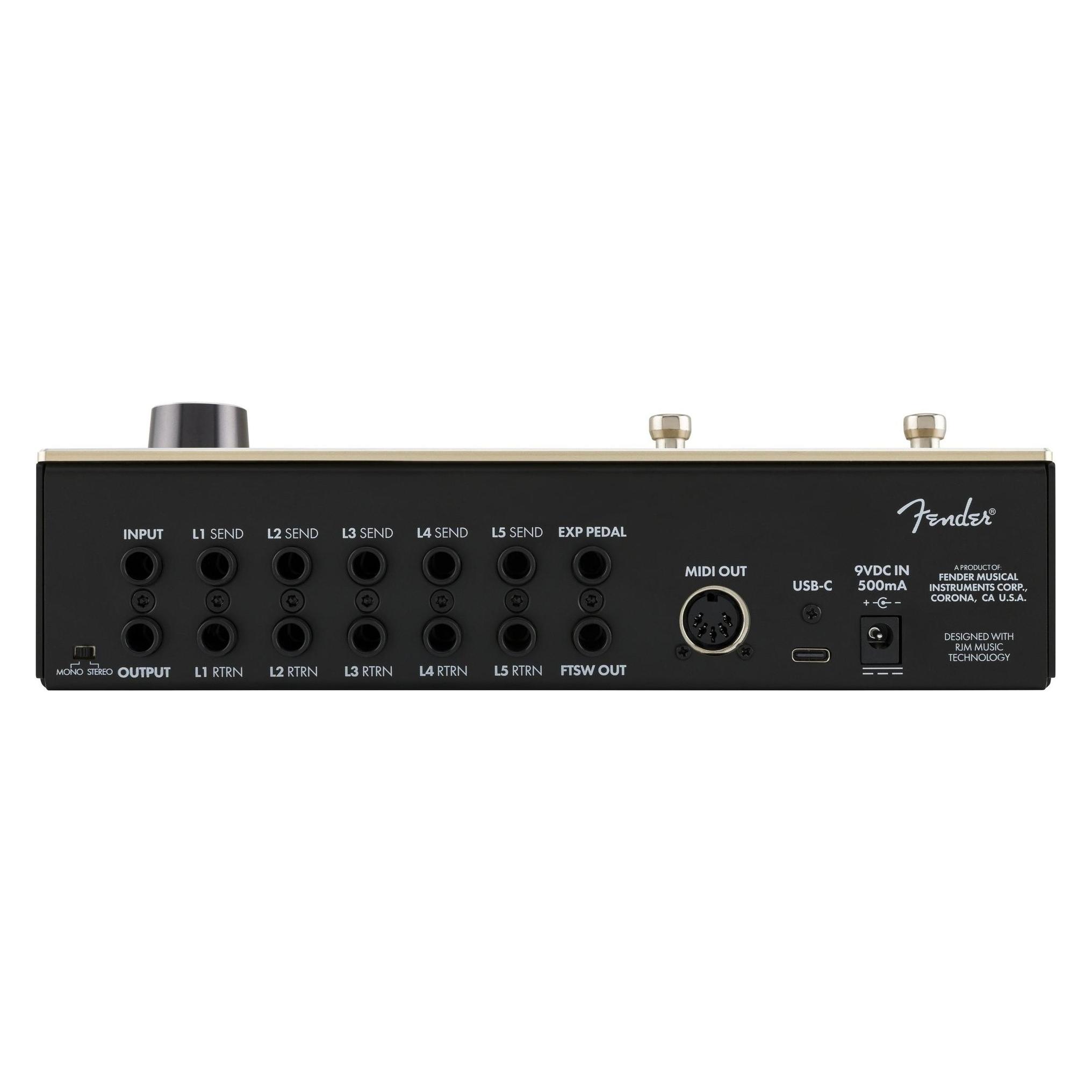 Fender Switchboard Effects Operator (E-Gitarre), Effektpedal, Gold