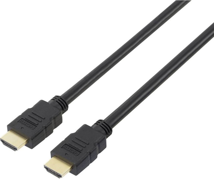 Produktbild SpeaKa Professional SpeaKa High Speed HDMI-Kabel mit Ethernet und ARC, vergoldete Steckkontakte 15 m (15 m, HDMI)