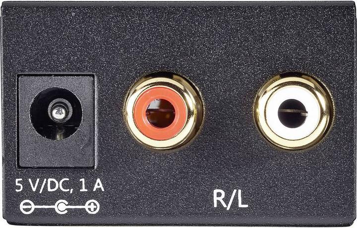 Produktbild SpeaKa Professional Audio- Digital zu Analog (Kamera Konverter)