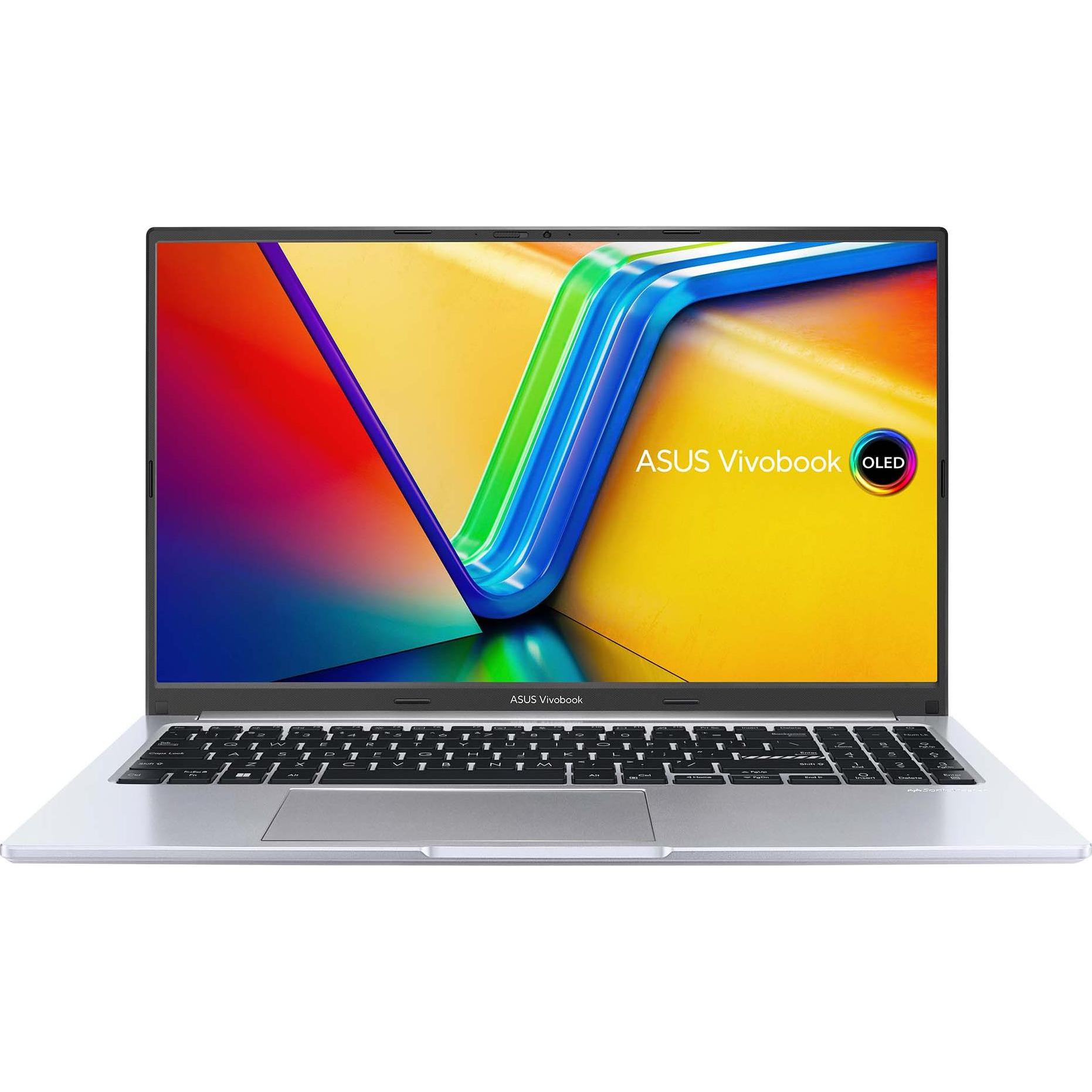 ASUS Vivobook 15 (15.60", 500 GB, 12 GB, Deutschland, Intel Core i9-13900H), Notebook, Silber