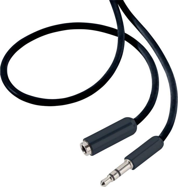 Produktbild SpeaKa Professional 3.5 mm Klinke Verlängerung SuperSoft 5 m (5 m, 2.5mm)
