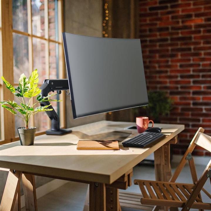 Produktbild Ergotron HX Monitor Arm mit patentierter CF-Technologie (Tisch, 49", 19 kg)