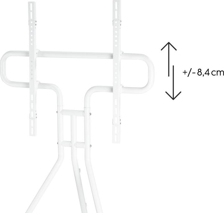 Actual product image Hama TV stand, free-standing easel, height-adjustable, 191 cm (75") up to 40 kg (75", 40 kg)
