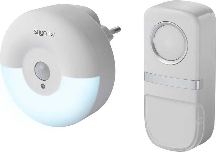 Productafbeelding Sygonix Draadloze deurbel Draadloze deurbel met schemerverlichting, zonder batterij (Radio)