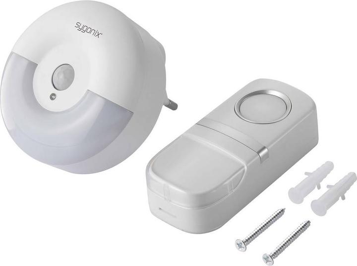 Productafbeelding Sygonix Draadloze deurbel Draadloze deurbel met schemerverlichting, zonder batterij (Radio)
