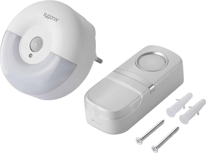Actual product image Sygonix Radio doorbell Radio doorbell with twilight illumination, without battery (Funk)