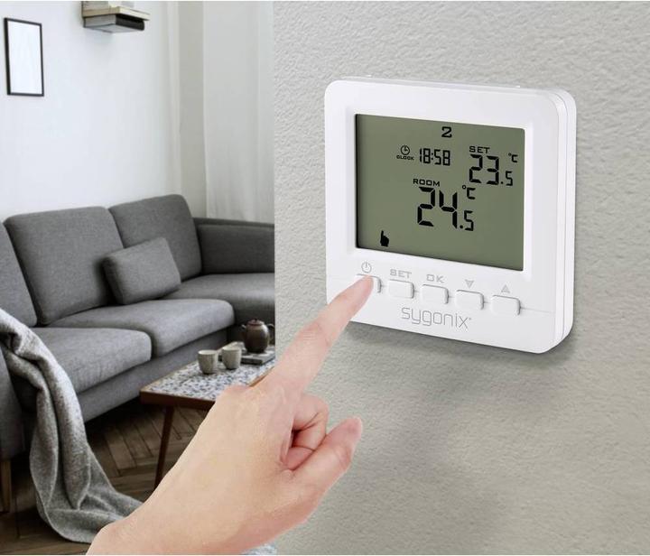 Immagine prodotto Sygonix Termostato ambiente Termostato di riscaldamento programmabile, digitale