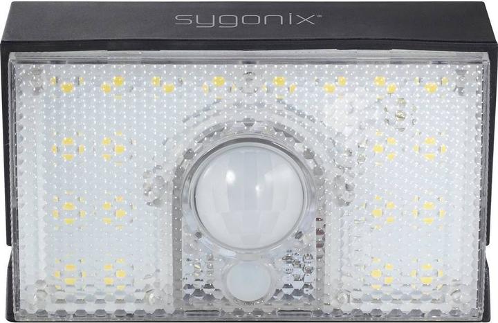 Image du produit Sygonix Applique murale solaire avec capteur de mouvement PIR, 4000 K, 1000 lumens (1000 lm, IP65)
