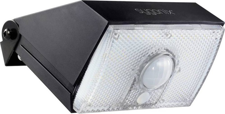 Image du produit Sygonix Applique murale solaire avec capteur de mouvement PIR, 4000 K, 1000 lumens (1000 lm, IP65)